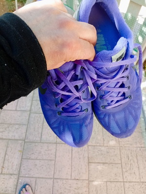 Nike Lunar Glide VL Flash sneakers size 40 like new purple