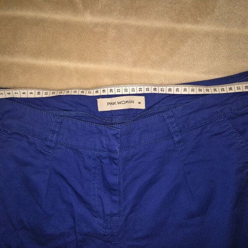 Chino women's pants blue Pink Woman like new size M