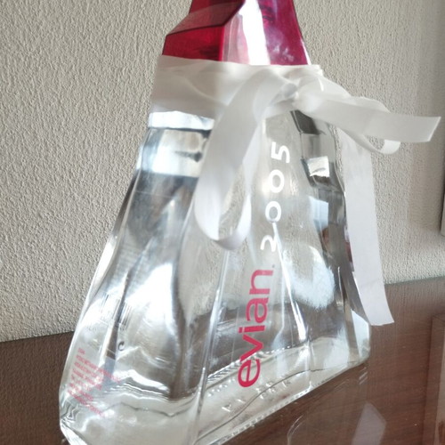 Evian 2005 Origine Limited Edition Bottle new, collectible design