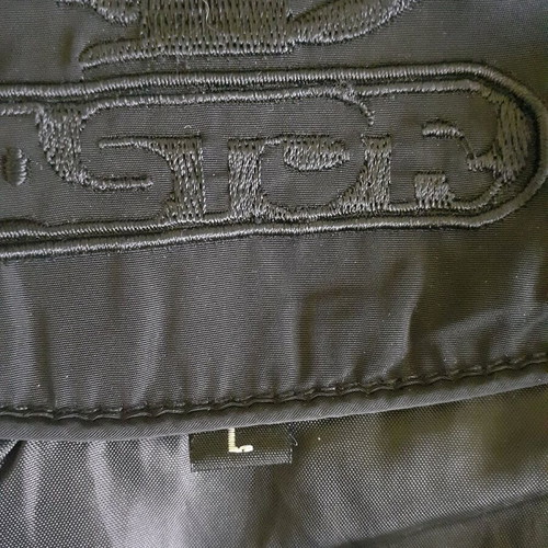 Castor jacket black size L like new