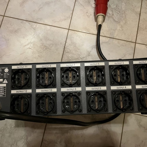 Acustica D1210S professional DMX dimmer, 12 channels