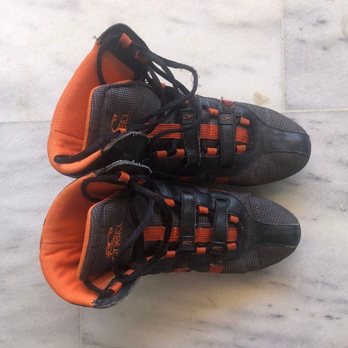 O'Neil women's shoes size 37 used, gray and orange sports