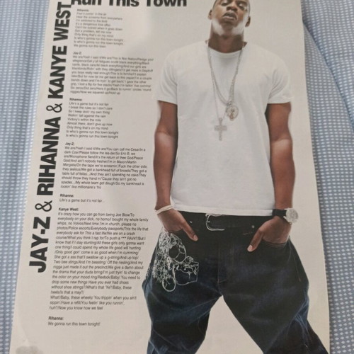 Beyonce Lyric Insert Poster used