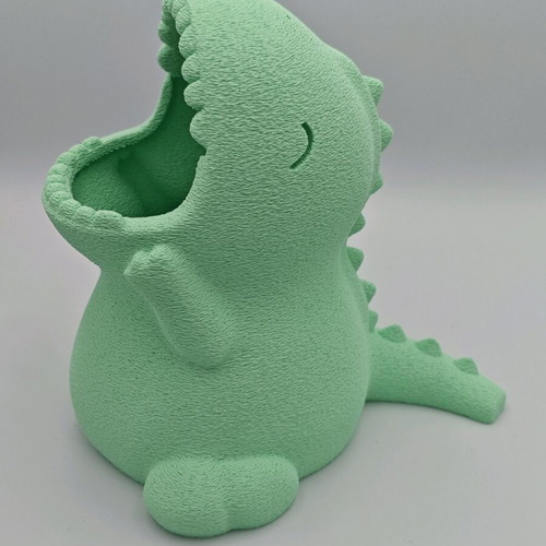 Dinosaur Pencil Holder new, fits 12 thick markers comfortably