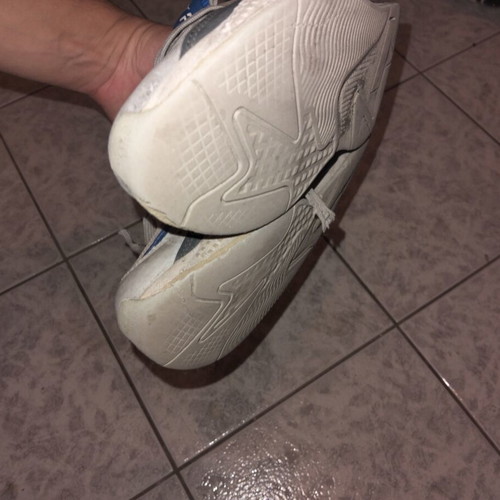 Puma RSX sneakers, size 38.5, grey and blue