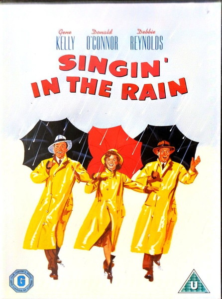 DVD SINGIN' IN THE RAIN MUSICAL/COMEDY MOVIE WITH GENE KELLY