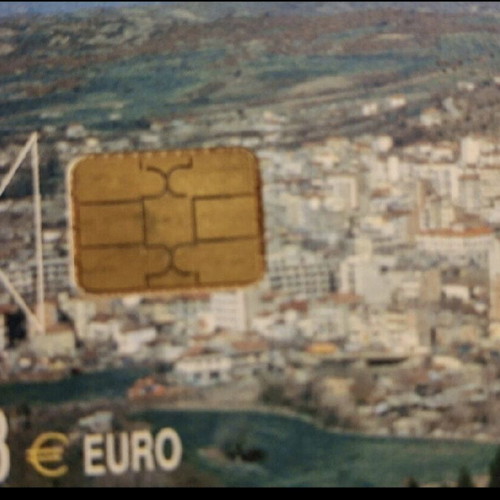 Telecard Grevena 3/2002 used, 55 thousand copies