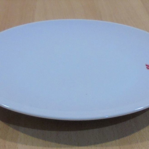 TWA Trans World Airlines old promotional ceramic plate used