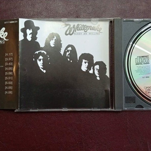 Whitesnake Ready An' Willing CD like new, metal
