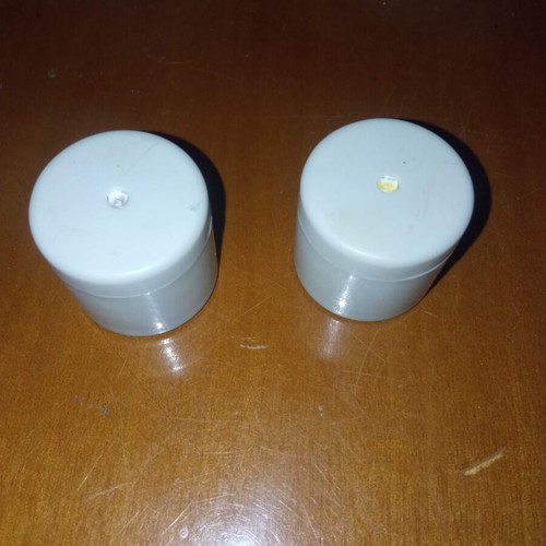 Palomar Lucetta magnetic bike lights set white and red with extra bases