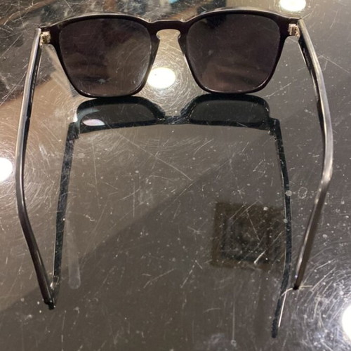 El Greco sunglasses used, black with worn lens