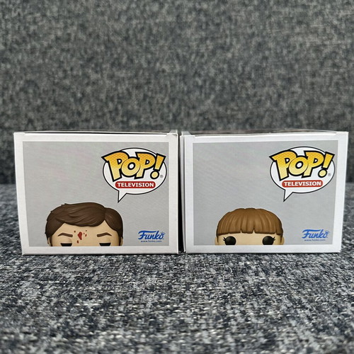 Funko Pop Dexter Morgan and Debra Morgan vinyl figures