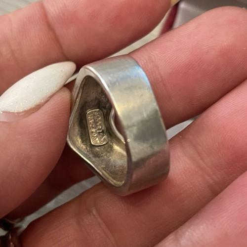Silver 950 Zolotas ring, size 57