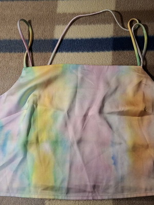 Top multicolored like new, size S