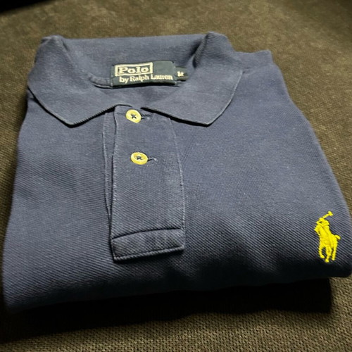 Men's Ralph Lauren polo shirt blue navy like new