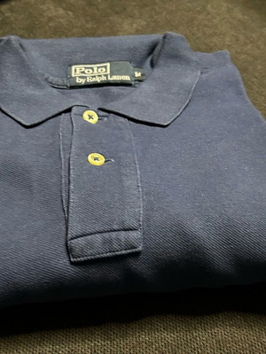 Men's Ralph Lauren polo shirt blue navy like new