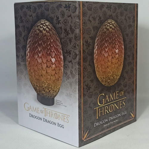 Game of Thrones Drogon Dragon Egg authentic prop replica new