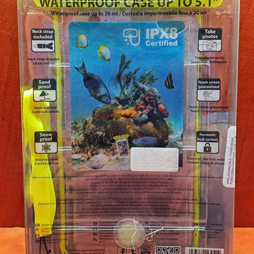 Puro waterproof case up to 5.1" new, plastic