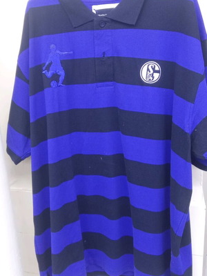 Αυθεντικό polo μπλουζάκι Schalke 04, μέγεθος XXL, σαν καινούργιο