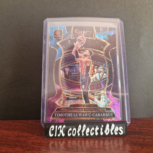 Panini Euroleague Select Basconia Luwawu Cabarrot Cosmic card new
