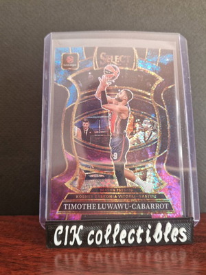 Panini Euroleague Select Basconia Luwawu Cabarrot Cosmic card new