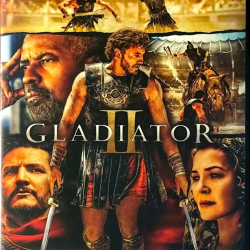 Gladiator 2 DVD action movie used with English subtitles