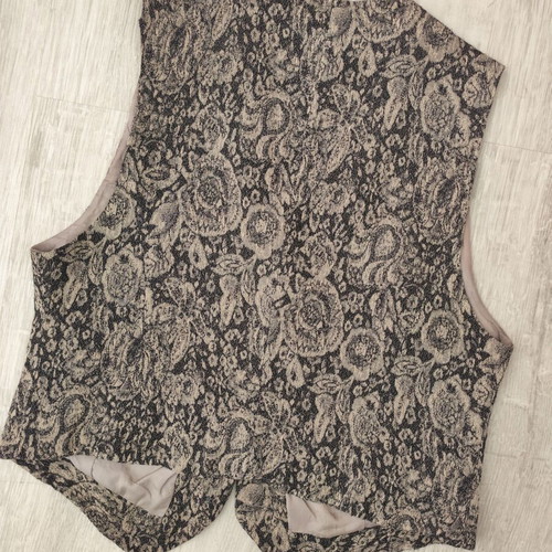 Vintage vest handmade, like new, size S, gray
