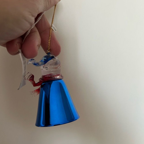 Glass Christmas ornament new