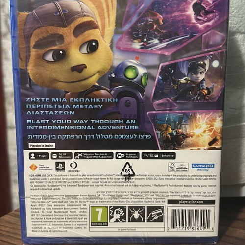 Ratchet and Clank Rift Apart PS5 game new