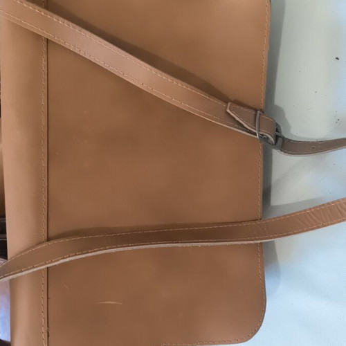 Leather crossbody bag like new from closed store