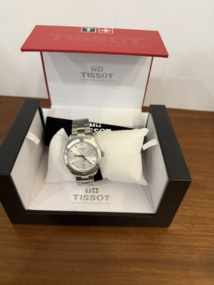 Tissot PR 100 Sport Chic 36mm γυναικείο ρολόι σαν καινούργιο, ασημί