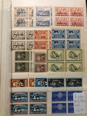 Άλμπουμ με 115 ελληνικές σειρές γραμματοσήμων σαν καινούργιο