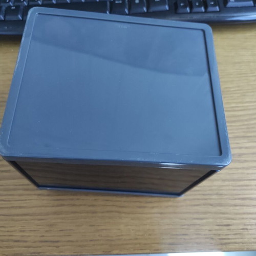 Safe piggy bank toy used, plastic without key