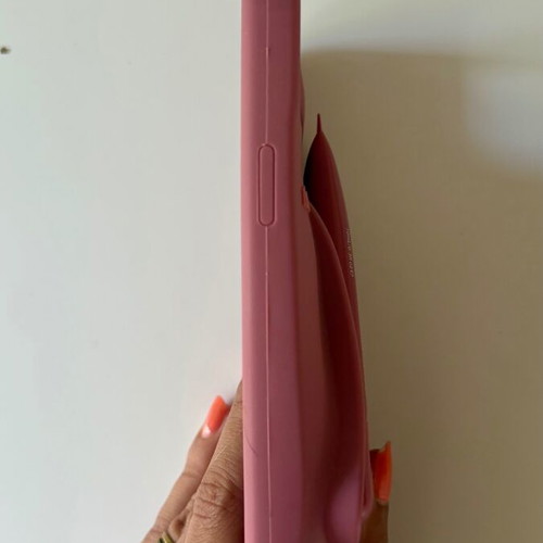 iPhone 14 case with lipgloss, silicone