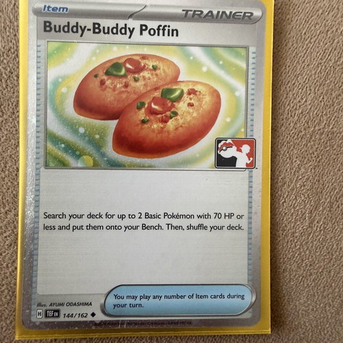 Buddy-Buddy Poffin Pokemon Card new, Prize Pack Series 1