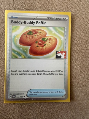 Buddy-Buddy Poffin Pokemon Card new, Prize Pack Series 1