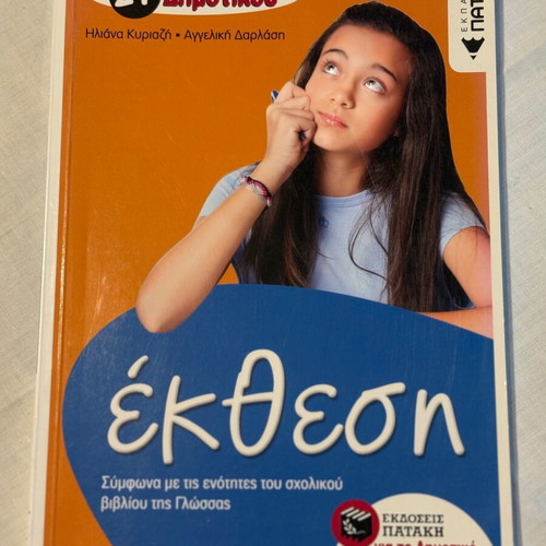 Essay Workbook for 6th Grade Elementary School like new, Patakis editions