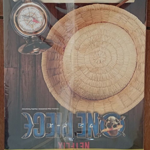 One Piece Sticker Album new with 10 stickers