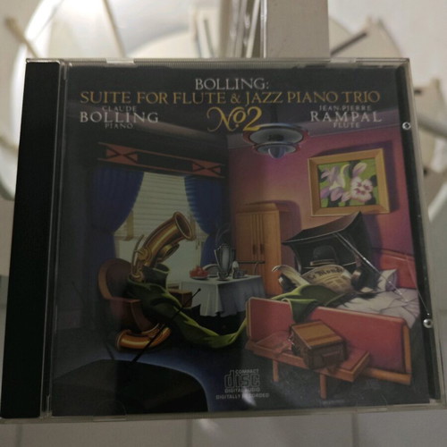 Bolling Suite for Flute & Jazz Piano Trio CD used