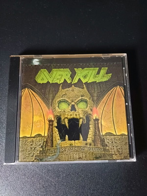 CD Overkill - The Years of Decay 1989, метъл, като нов