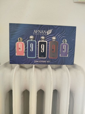 Afnan Mini Perfume Sample Case 9am & 9pm New