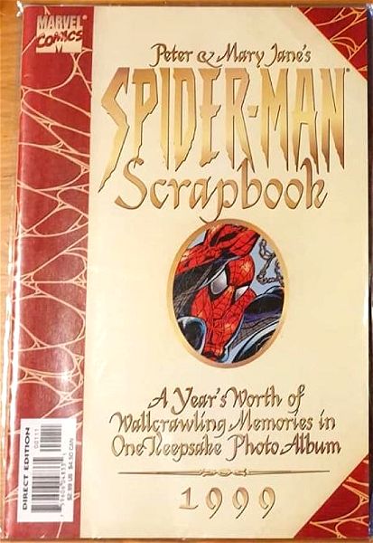 MARVEL COMICS xenoglossa  SPIDER-MAN (PETER & MARY JANE SPIDER-MAN SCRAPBOOK)