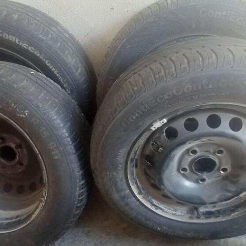 Steel rims 15 inch from Golf 5, 5*112 used with hubcaps
