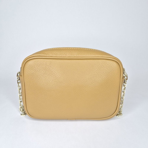Patrizia Pepe leather crossbody bag new, brown