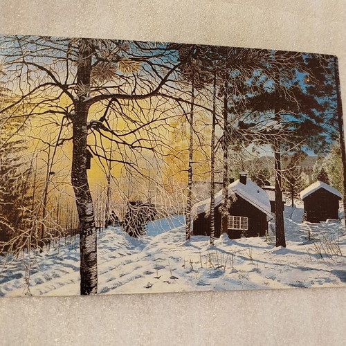 Christmas cards new, pack of 5 with envelopes