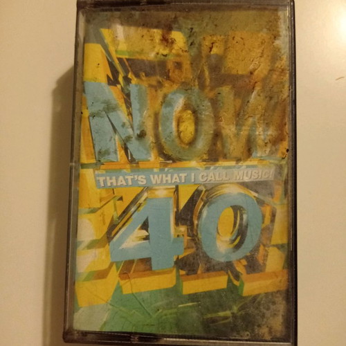 Now 40 double audio cassette used, pop