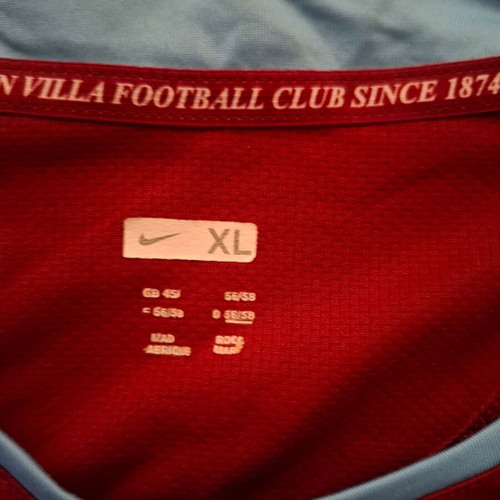 Aston Villa Vintage Nike Home Football Shirt size XL good condition