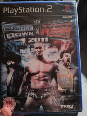 Smack Down Vs Raw 2011 PS2 new, sealed