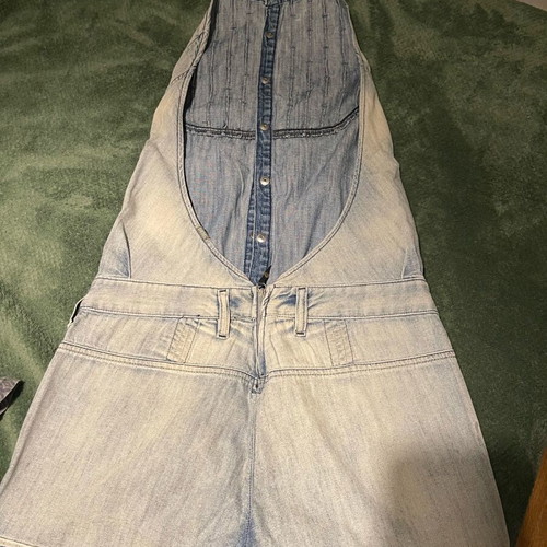 Diesel Jean jumpsuit used with open back, size S
