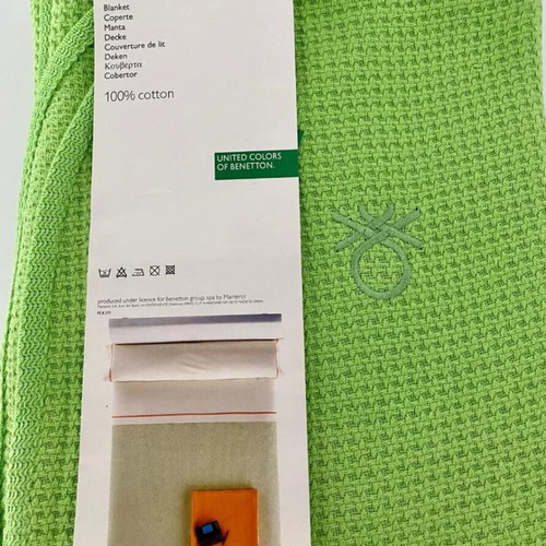 Benetton blanket 160x240cm green
